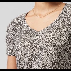 Breezy Scoop V-Neck Tee